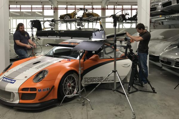 Film Porsche movie shooting