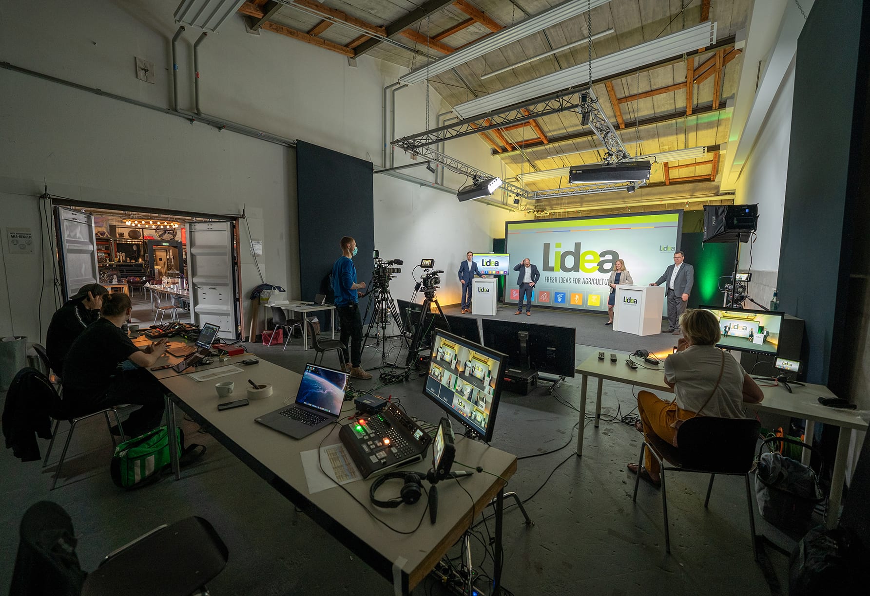 Hybrid Event Studio Hamburg