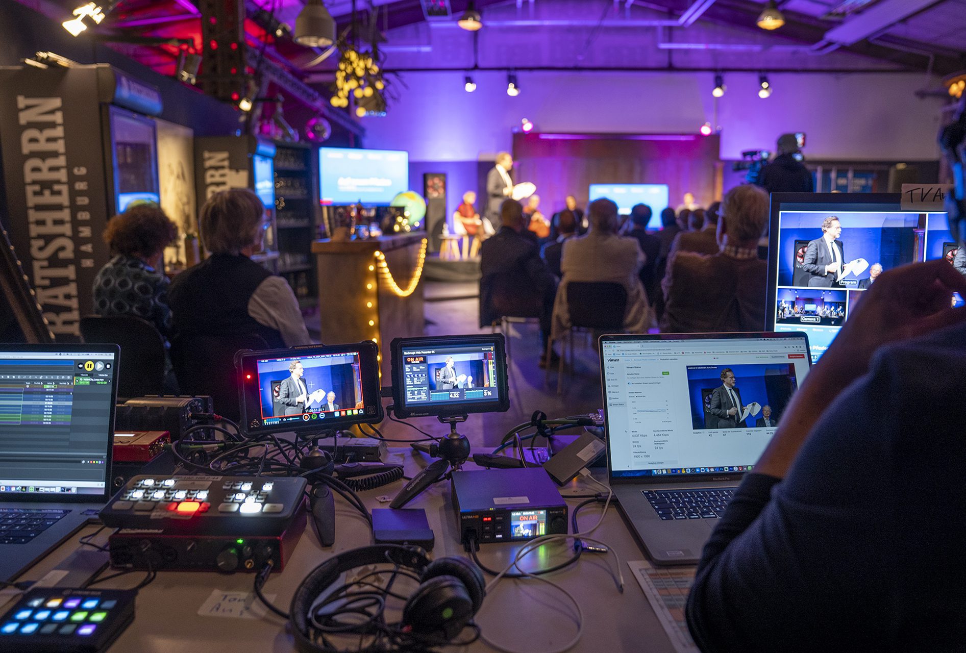 Livestream Produktion Hamburg