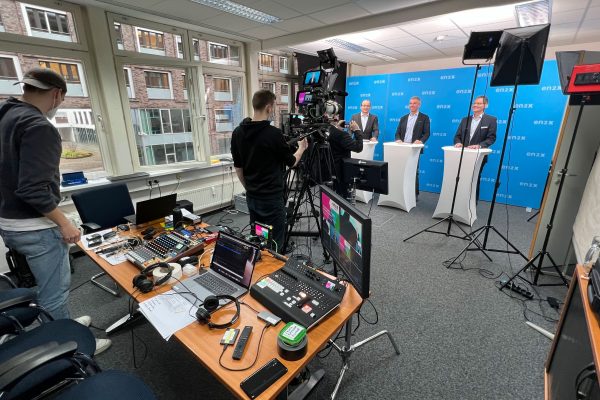 Digital Livestream press conference Hamburg