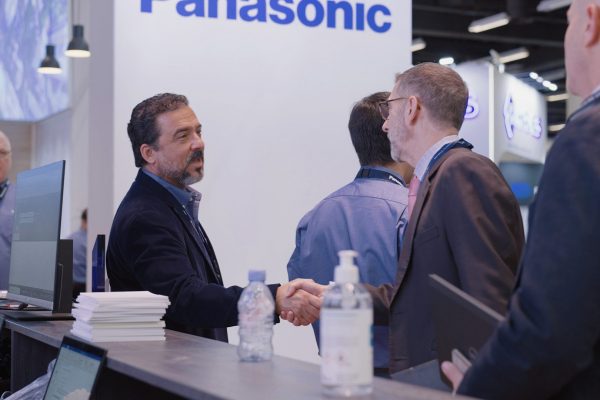 Panasonic Avionics Messestand auf der AIX 2022